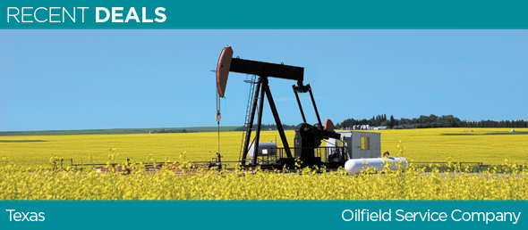 GCBC PROVIDES A $3MM WORKING CAPITAL FACILITY TO TEXAS BASED OILFIELD SERVICE COMPANY