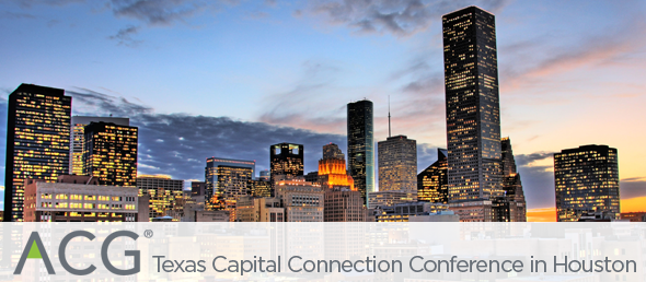GCBC ATTENDS 11TH ANNUAL ACG TEXAS CAPITAL CONNECTION CONFERENCE IN HOUSTON