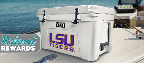 Kick Off Fall with Referral Rewards and Win a Yeti Cooler!
