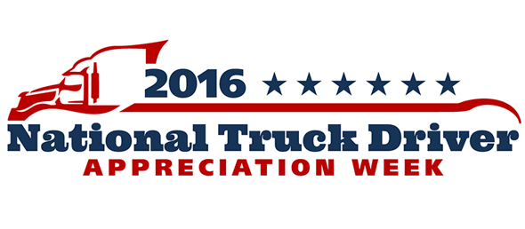 Happy National Truck Driver Appreciation Week